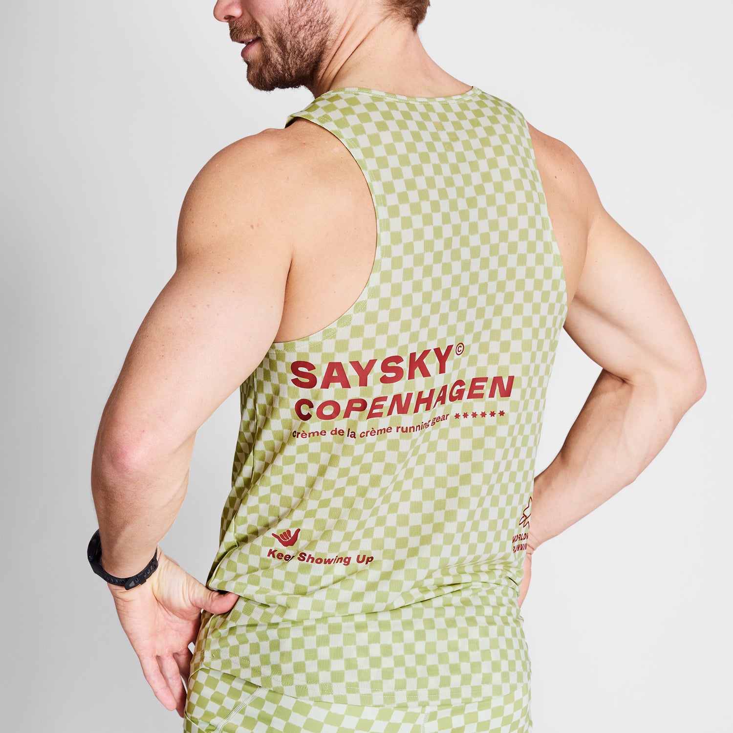 Saysky Checker Combat Singlet Mens - Frontrunner Colombo